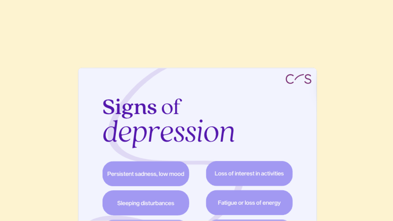 Signs of Depression